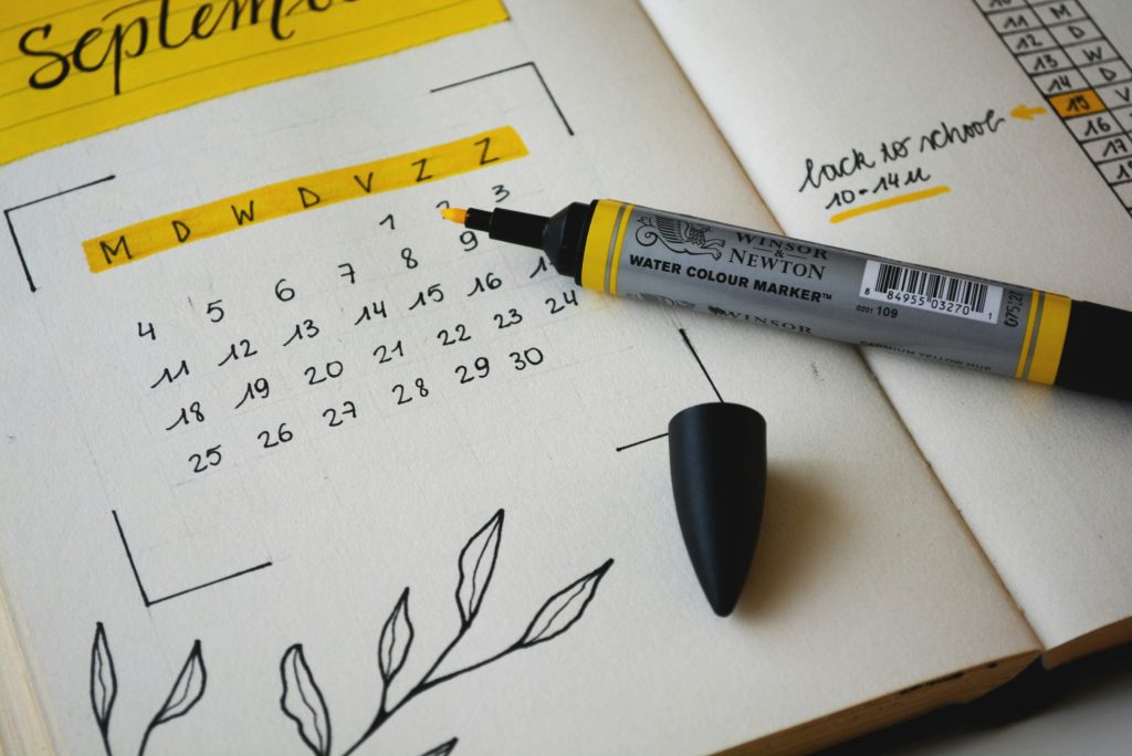 Calendario de contenido para Instagram de un negocio local